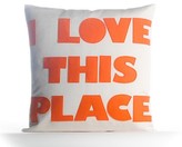 Thumbnail for your product : Alexandra Ferguson I Love This Place Outdoor Throw Pillow