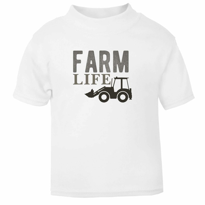 Funkyshirt Farm Life Boys Tractor T Shirt Farm Animals Gifts Tshirt