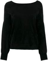 Thumbnail for your product : Roberto Collina dropped shoulder jumper