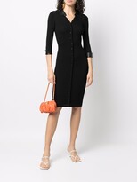 Thumbnail for your product : Liu Jo Button-Down Knit Dress