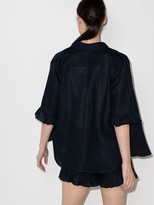 Thumbnail for your product : Sleeper Ruffle Detail Two-Piece Pajama Set