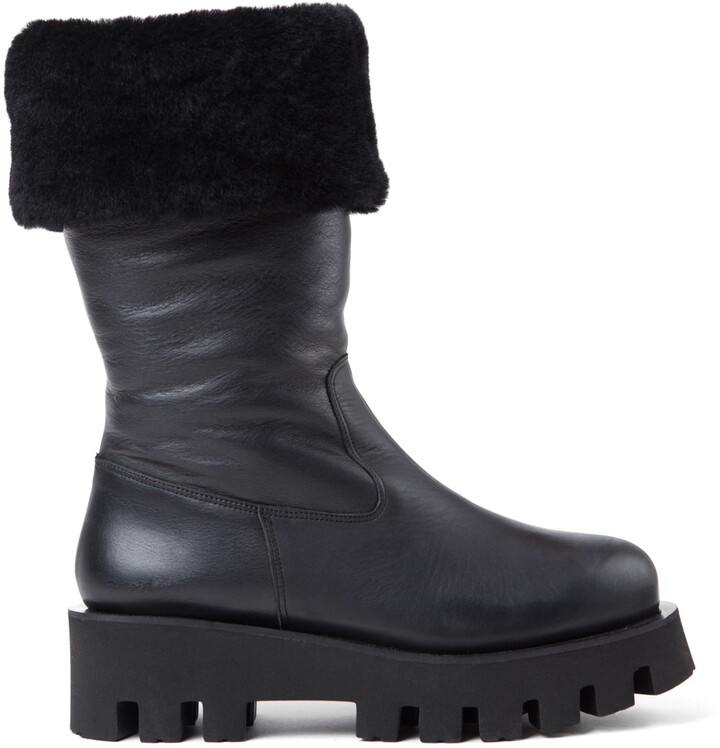 Paloma Barceló Luca Genuine Shearling Winter Boot - ShopStyle