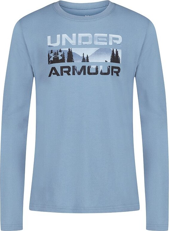 Boys 8-20 Under Armour Stacked Logo Long Sleeve Graphic Tee