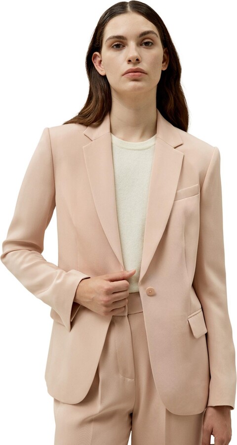 Lilysilk Women's Mahogany Rose Silk Blazer