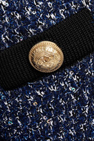 Thumbnail for your product : Balmain Embellished metallic tweed jacket