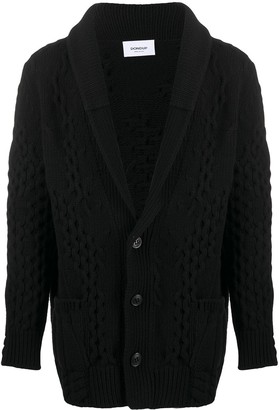 Dondup Cable-Knit Wool Cardigan - ShopStyle