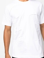 Thumbnail for your product : Comme des Garçons Shirt logo-patch T-shirt