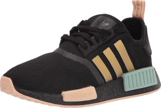 adidas womens NMD_R1 Black/Gold Metallic/Halo Amber 6 - ShopStyle Sneakers  & Athletic Shoes