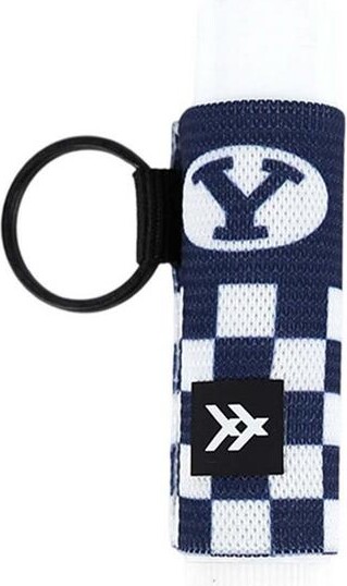Thread BYU Cougars Lip Balm Holder Keychain