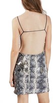 Thumbnail for your product : Topshop Women's Snake Pattern Sequin Minidress