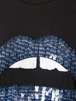 Thumbnail for your product : Markus Lupfer Navy Tassel Heart Kate T-shirt