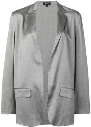 Theory classic open-front blazer