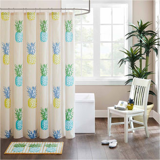 Asstd National Brand Hana Cotton Shower Curtain