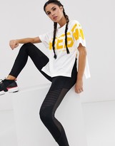 Thumbnail for your product : Reebok Training longline t-shirt in white