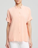 Thumbnail for your product : Lafayette 148 New York Britlee Silk Blouse