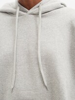 Thumbnail for your product : The Frankie Shop - Alex Sleeveless Cotton-jersey Hooded Sweatshirt - Light Grey