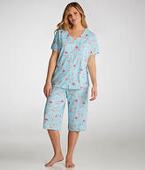 Thumbnail for your product : Karen Neuburger Adorably Floral Capri Pajama Set Plus Size