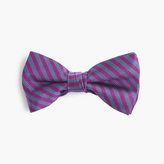 Thumbnail for your product : J.Crew Boys' silk bow tie in fuchsia stripe