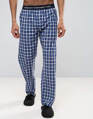 French Connection Cotton Check Lounge Pants