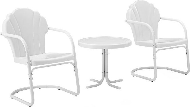 Crosley Tulip Outdoor Chair & Table 3-piece Set