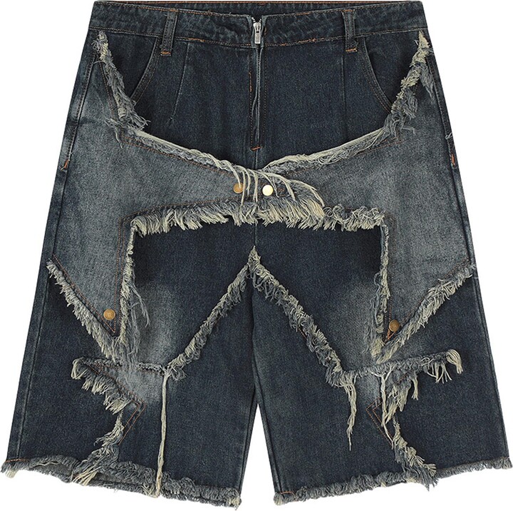 Cargo Shorts Amazon Denim Shorts KeepRock Men's Baggy Jeans Casual