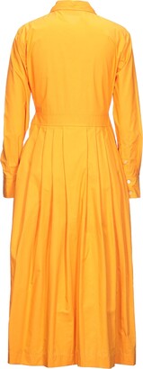 Jucca Midi Dress Orange
