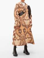 Thumbnail for your product : BEIGE Chopova Lowena - Leather-strap Wool-blend Coat - Womens