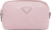 Thumbnail for your product : Prada Logo-Plaque Make Up Bag