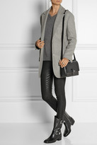 Thumbnail for your product : MICHAEL Michael Kors Robin glossed-leather ankle boots