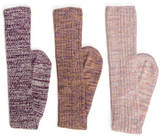 Thumbnail for your product : Muk Luks Women's 3-Pack Marl Knee High Socks