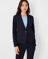 Thumbnail for your product : Ann Taylor The Petite One-Button Blazer in Seasonless Stretch