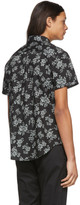 Thumbnail for your product : Naked and Famous Denim Black Floral Sketch Shirt