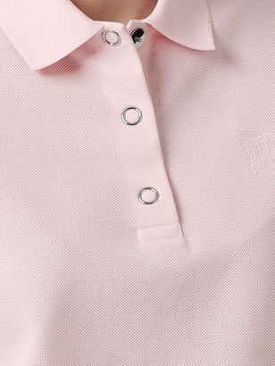 Burberry Monogram Motif Cotton Polo Shirt