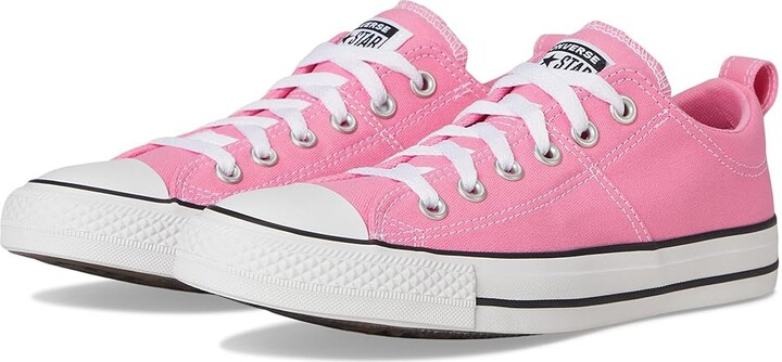 Converse Chuck Taylor All Star Madison Women's Shoes Pink/White/Black : 5.5 B - Medium Canvas