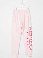 Thumbnail for your product : Kenzo Kids logo tracksuit bottoms