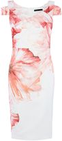 Thumbnail for your product : Karen Millen Watercolour Floral Pencil Dress