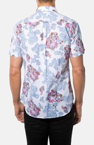Thumbnail for your product : 7 Diamonds 'Locals Only' Trim Fit Short Sleeve Floral Print Woven Shirt