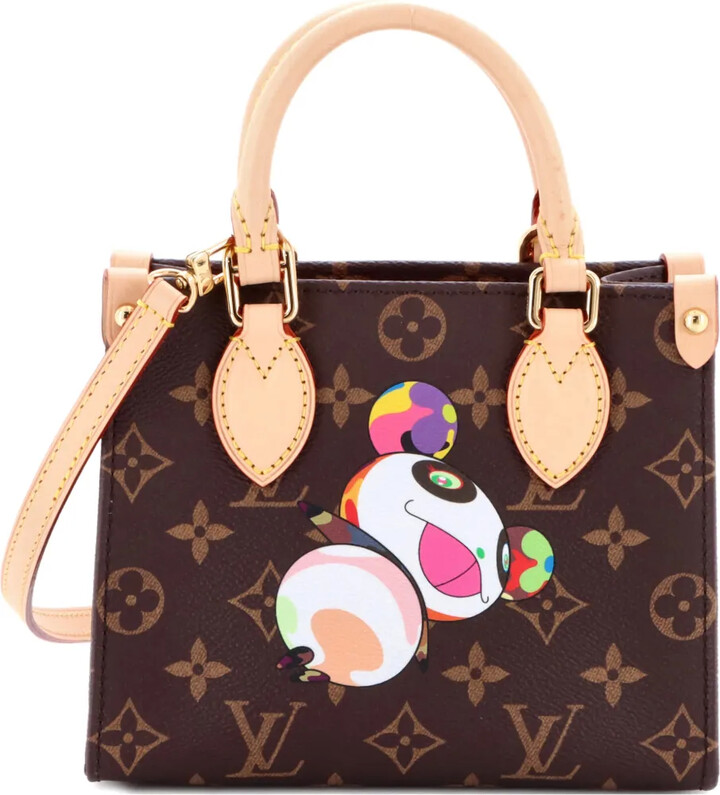 Louis Vuitton Pre-Owned x Takashi Murakami OnTheGo Tote Limited Edition Monogram Panda BB shoulder bag