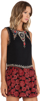 Thumbnail for your product : Alice + Olivia Cecillie Embellished Crop Top