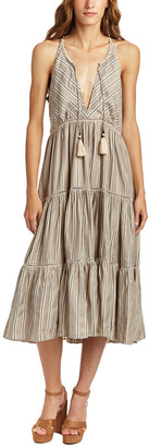 Love Sam Coba Stripe Midi Dress