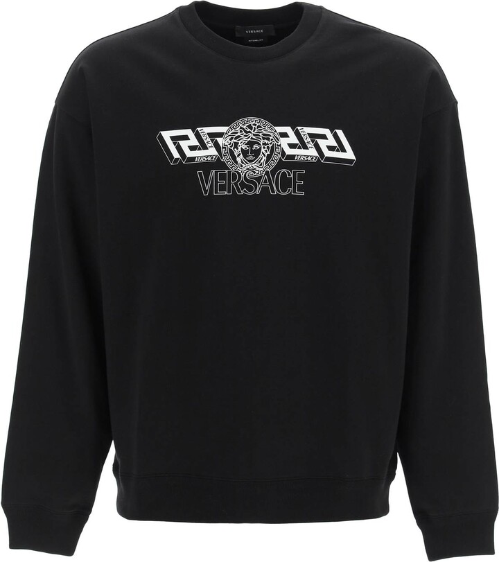 Versace La Greca Sweatshirt - ShopStyle