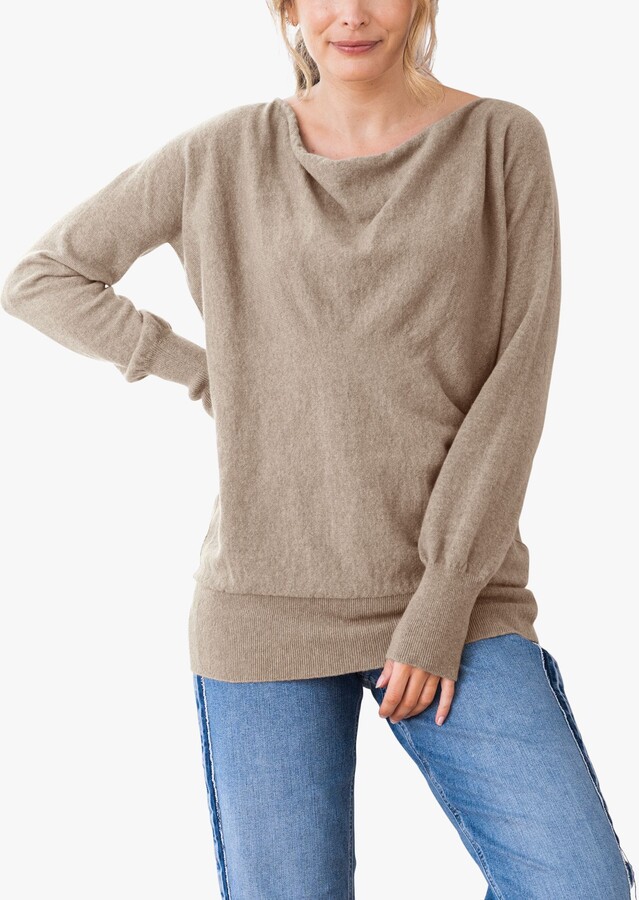 Celtic co wool soft cowl neck jumper shopstyle knitwear