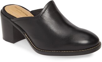 wide clogs and mules