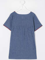 Thumbnail for your product : Nice Things embroidered small-check dress