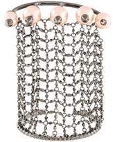 Thumbnail for your product : Gucci pearl chain cuff bracelet