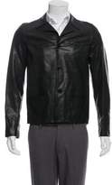 Thumbnail for your product : Saint Laurent Leather Silk-Lined Jacket