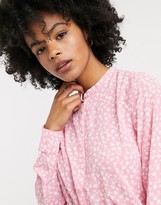 Thumbnail for your product : Vero Moda tie waist jersey dress in pink