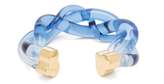 Thumbnail for your product : Marni Braided Plexi Cuff - Womens - Blue