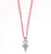 Thumbnail for your product : With Love From CA Bead Arrow Pendant Necklace