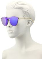 Thumbnail for your product : Illesteva Leonard II 50MM Mirrored Mask Sunglasses